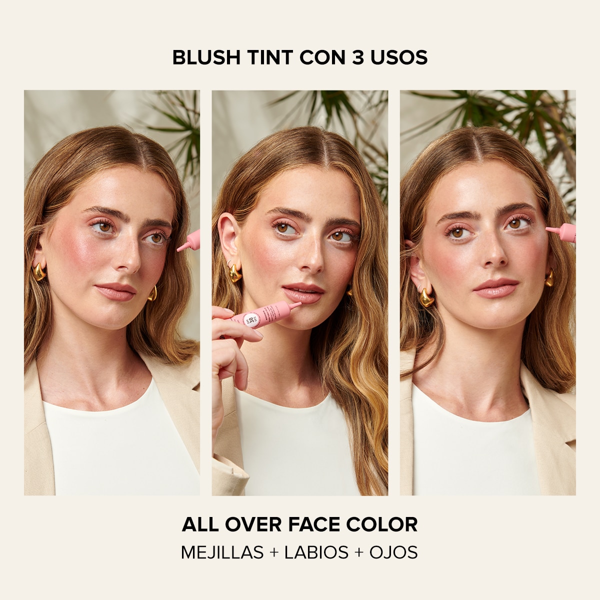 NUDESCREEN BLUSH TINT SPF 30 (BLUSH LÍQUIDO CON PROTECCIÓN SOLAR)